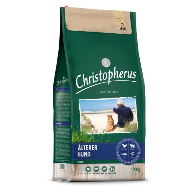 Christopherus Älterer Hund Geflügel,Lamm, Ei & Reis - 4 kg