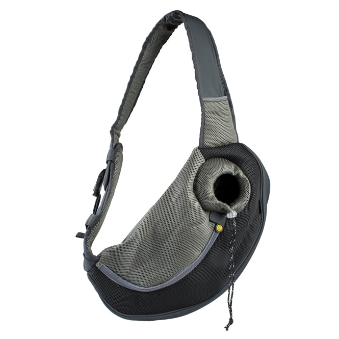 EBI Fronttasche Sarah Crazy Paws - Schwarz - S - 25x15,5x43cm - max. 3kg