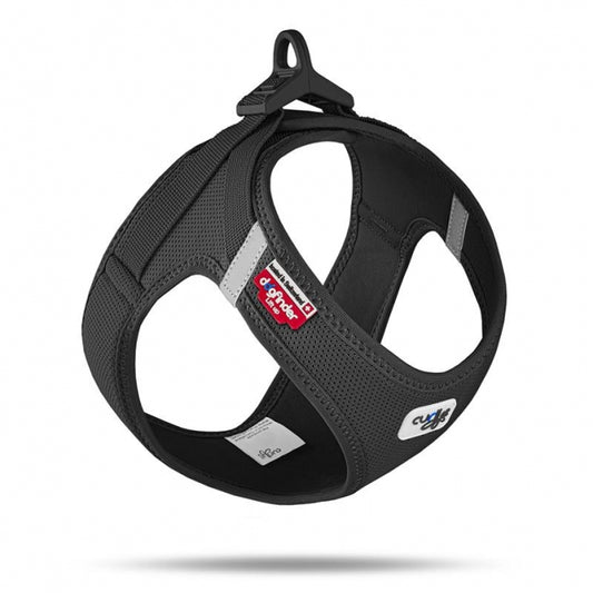 Curli Clasp Vest Geschirr Air-Mesh - schwarz - M