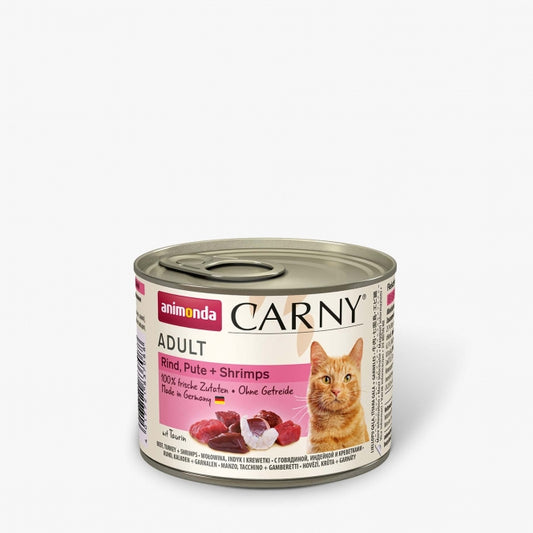 Animonda Cat Dose Carny Adult Rind & Pute & Shrimps - 200 g