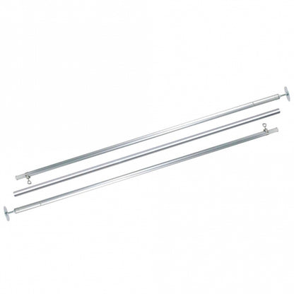 Trixie Netz-Spannstange, Aluminium, 1,28-3,25m