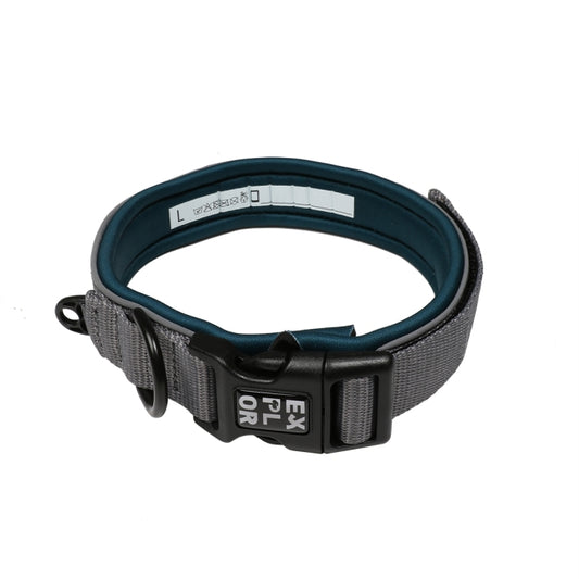 Duvoplus EXPLOR Ultimate Fit Comfy Halsband Classic - petrol blue - M - 39-44cm