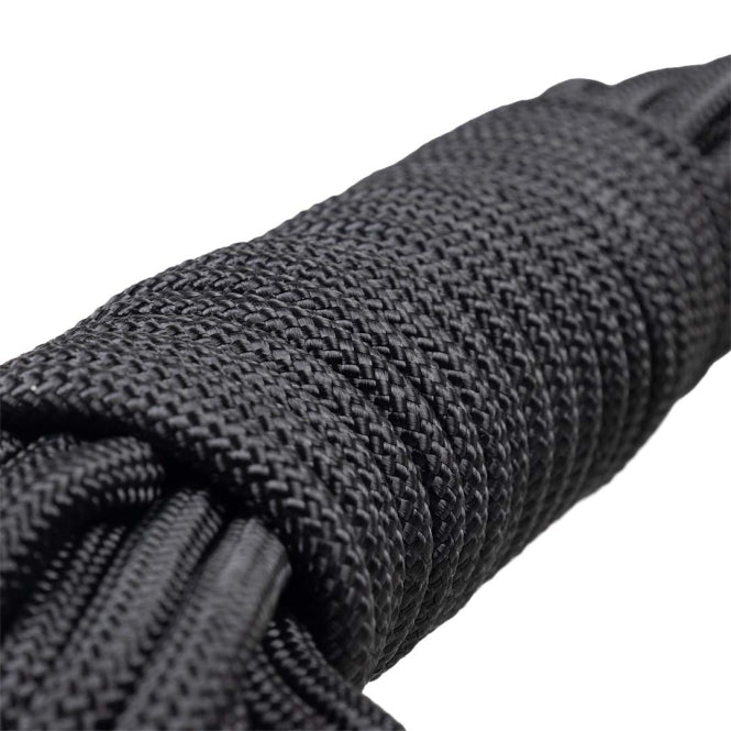 Duvoplus EXPLOR Trackingleine Classic rund - schwarz - 5m/8mm