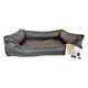 Lebon Hundebett Bruno - Schwarz - 100x75cm