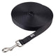 Duvoplus EXPLOR Trackingleine Classic flach - schwarz - 5m/20mm