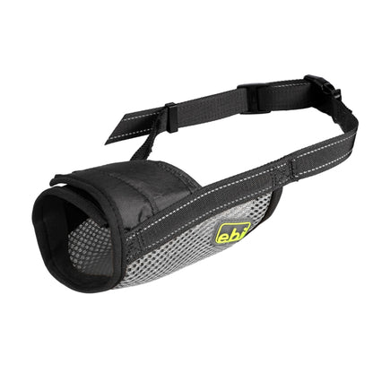 EBI Netz-Maulkorb - schwarz - M - 15-36cm / Ø17-21cm