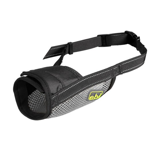EBI Netz-Maulkorb - schwarz - M - 15-36cm / Ø17-21cm