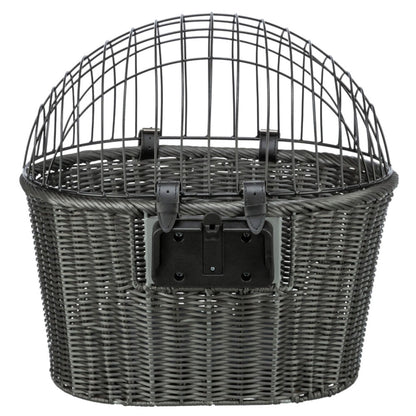 Trixie Front-Fahrradkorb aus Polyrattan