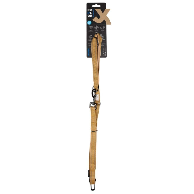 Duvoplus Trainingsleine EXPLOR Ultimate Fit Classic - honey gold - 220cm - 16mm