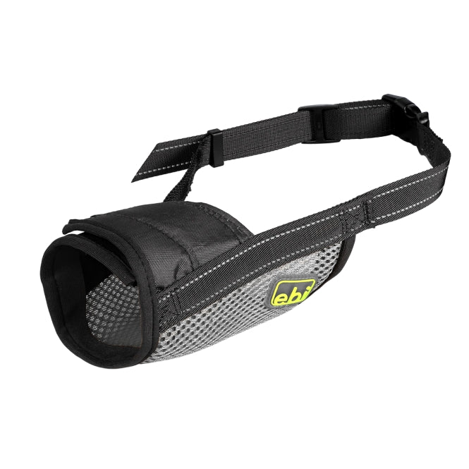 EBI Netz-Maulkorb - schwarz - XXL - 17-48cm / Ø21-26cm