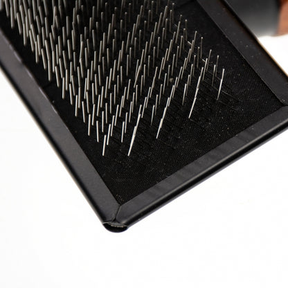 EBI Noir Japandi Slicker-Bürste - L - 18,5 x 11,5 x 3cm