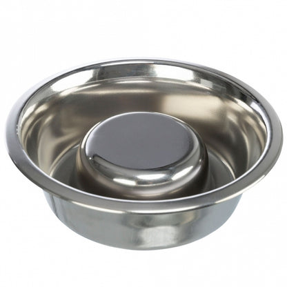 Trixie Slow Feeding Edelstahlnapf - 1,5 l/ø 24 cm