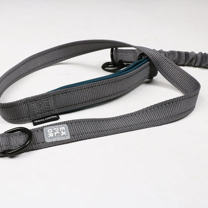 Duvoplus EXPLOR Ultimate Fit 2in1 Leine Classic - petrol blue - 180cm - 16mm