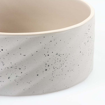 Duvoplus Keramiknapf Stone Wavy Dune - 800ml - 16x16x6cm
