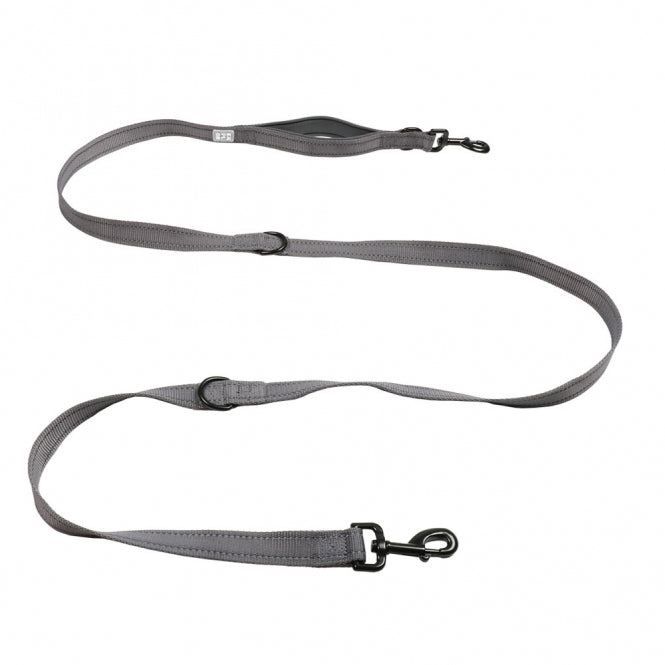 Duvoplus Trainingsleine EXPLOR Ultimate Fit Safety - Silver Reflective - 220cm - 25mm