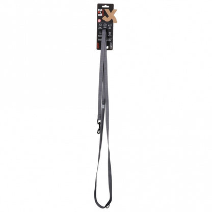 Duvoplus Trainingsleine EXPLOR Ultimate Fit Safety - Silver Reflective - 220cm - 25mm