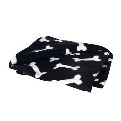 Karlie Flamingo Fleecedecke Milda - 100 x 70 cm - Grau