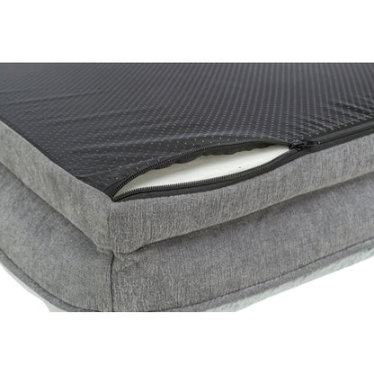 Trixie Vital Bett Lino Soft - grau/hellgrau - 90 × 65 cm