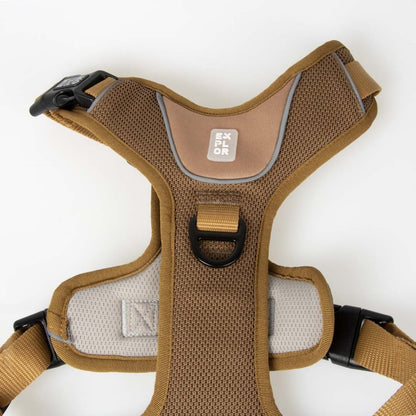 Duvoplus EXPLOR Ultimate Fit No-Pull-Geschirr - honey gold - S - 35-45cm - 40-52cm