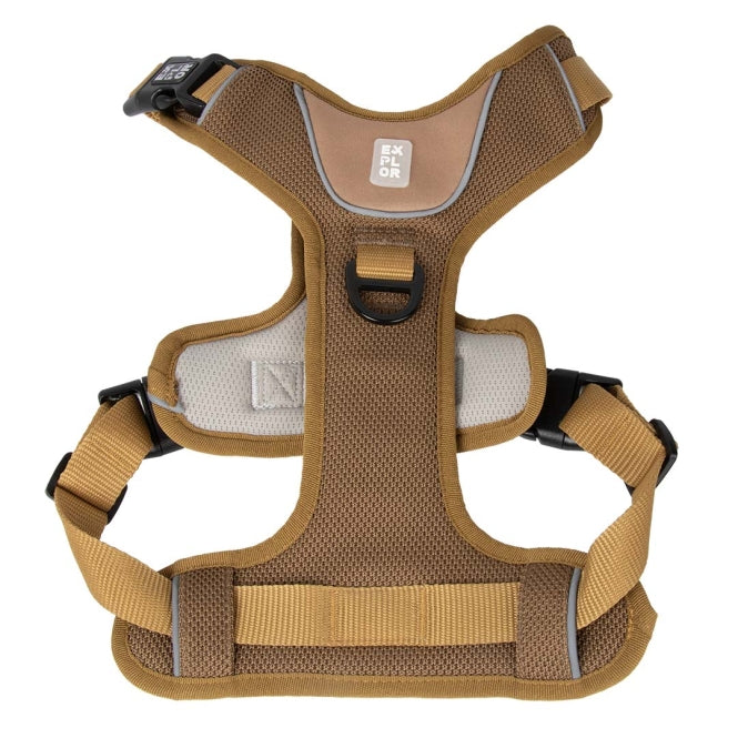 Duvoplus EXPLOR Ultimate Fit No-Pull-Geschirr - honey gold - M - 40-49cm - 49-65cm