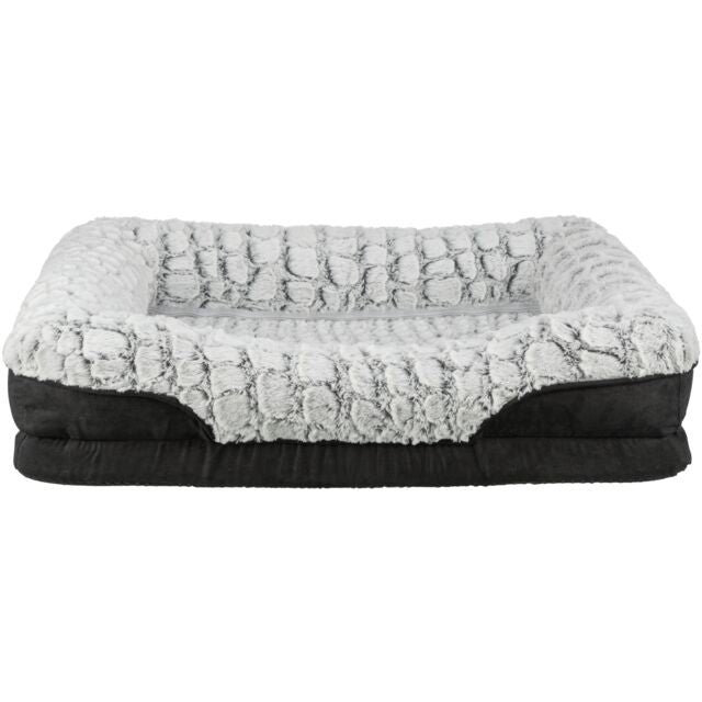 Trixie Vital Bett Lino - schwarz/grau - 110 × 75 cm