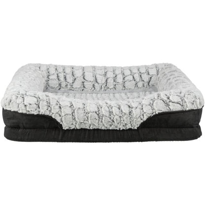 Trixie Vital Bett Lino - schwarz/grau - 110 × 75 cm