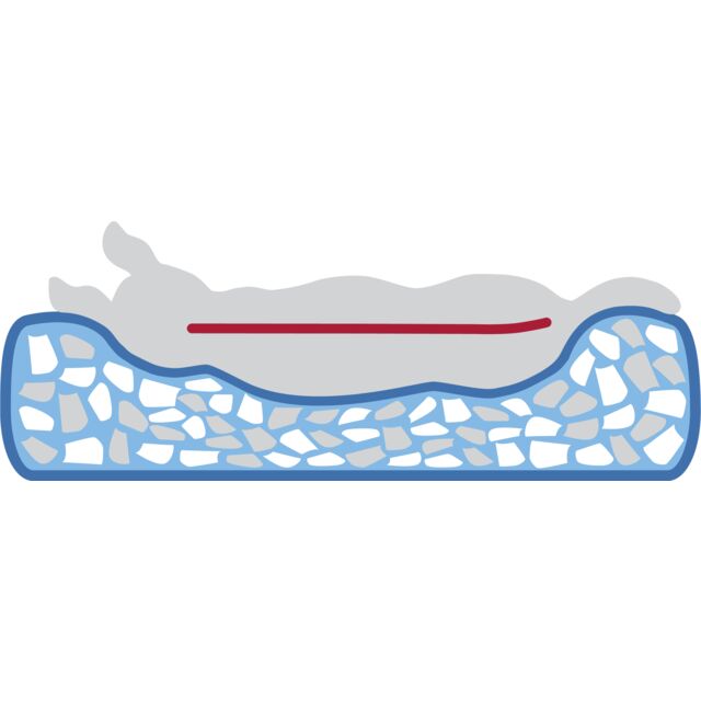Trixie Vital Bett Jonna - creme - 60 × 50 cm