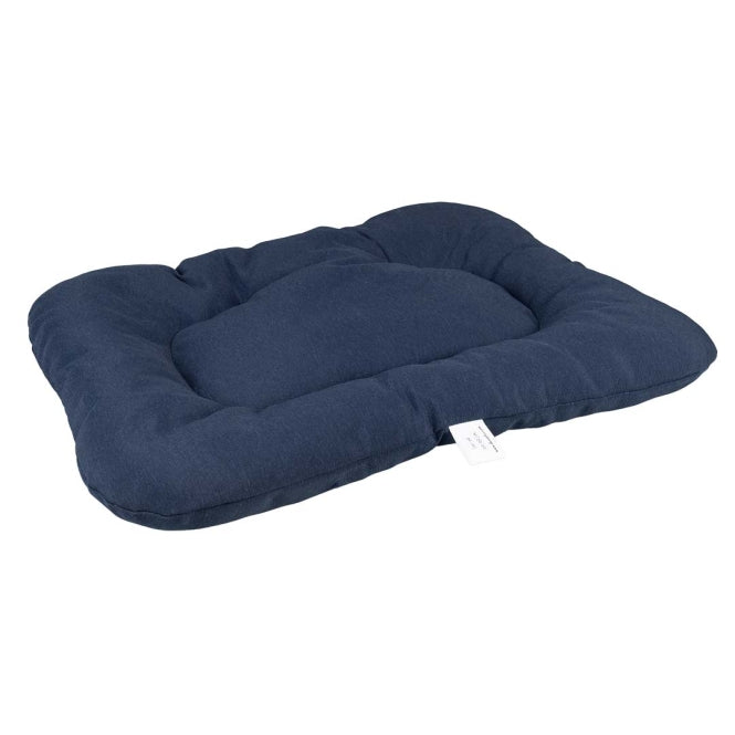 Duvoplus Kissen Cozmo - dunkelblau - L-80x55x10cm