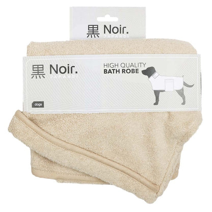 EBI Noir Japandi Bademantel - beige - M - 67x37cm
