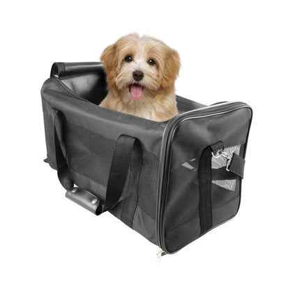 Duvoplus Reisetasche Nylon - schwarz - M - 50 x 27 x 29cm - max. 7kg