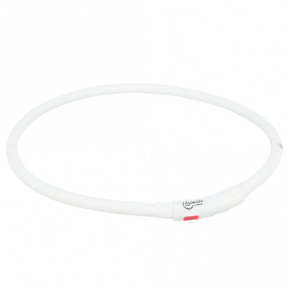 Trixie Flash Leuchtring USB aus Silikon - bunt