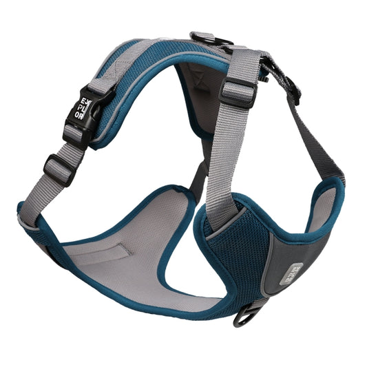 Duvoplus EXPLOR Ultimate Fit No-Pull-Geschirr - petrol blue - M - 40-49cm - 49-65cm