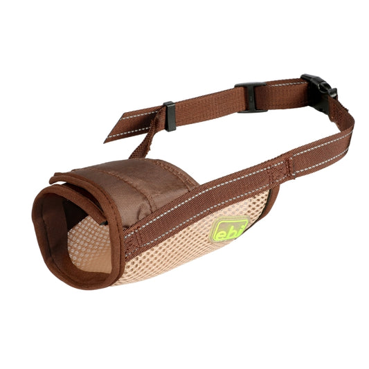 EBI Netz-Maulkorb - braun - XL - 16-44cm / Ø19-24cm