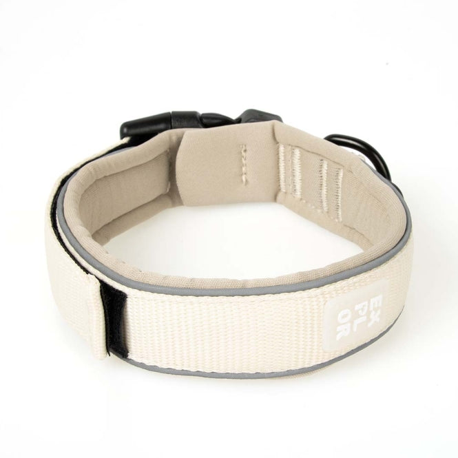 Duvoplus EXPLOR Ultimate Fit Comfy Halsband Fashion - Antique White - L - 45-51cm
