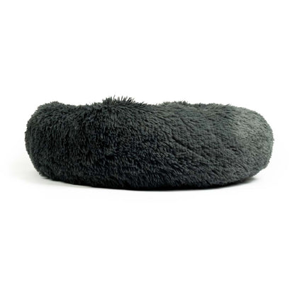 Duvoplus Donutbett Snug - dunkelgrau - S - 50x50x13cm