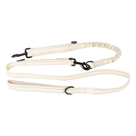 Duvoplus EXPLOR Ultimate Fit 2in1 Leine Fashion - antique white - 180cm - 16mm