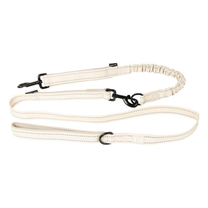 Duvoplus EXPLOR Ultimate Fit 2in1 Leine Fashion - antique white - 180cm - 25mm