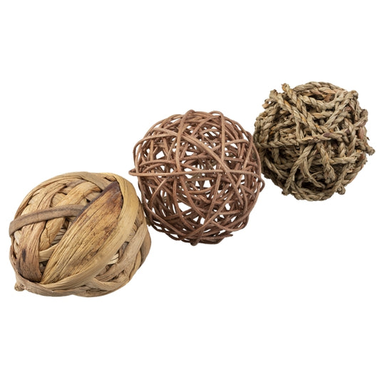 Duvoplus Spielbälle für Nager - 3 Stück - 10 cm