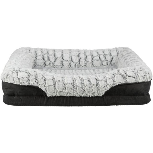Trixie Vital Bett Lino - schwarz/grau - 70 × 55 cm