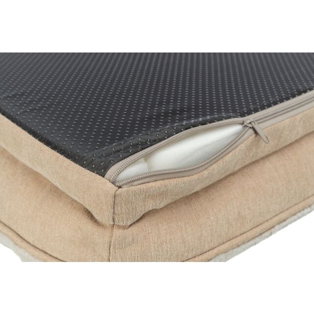 Trixie Vital Bett Lino Soft - beige - 90 × 65 cm