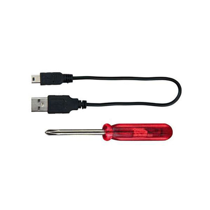 Trixie Flash Leuchtring USB Pink - XS-S