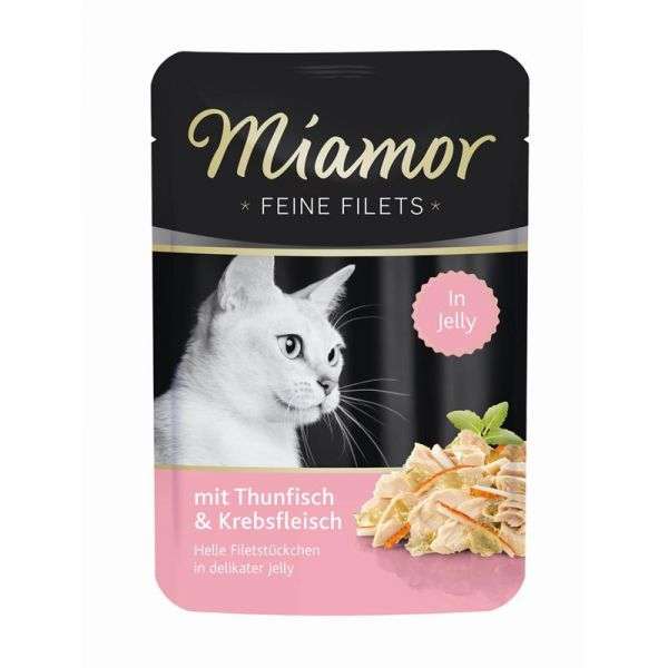 Miamor Feine Filets PB 100g - Thun & Krebs