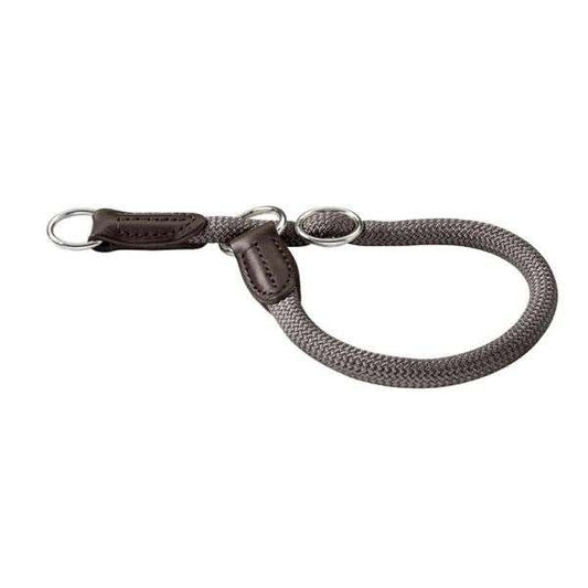 Hunter Dressurhalsung Freestyle - grau - Größe: 50 / 10