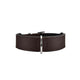 Hunter Halsband Basic 42 nickel, Hals 35-39,5 cm - braun