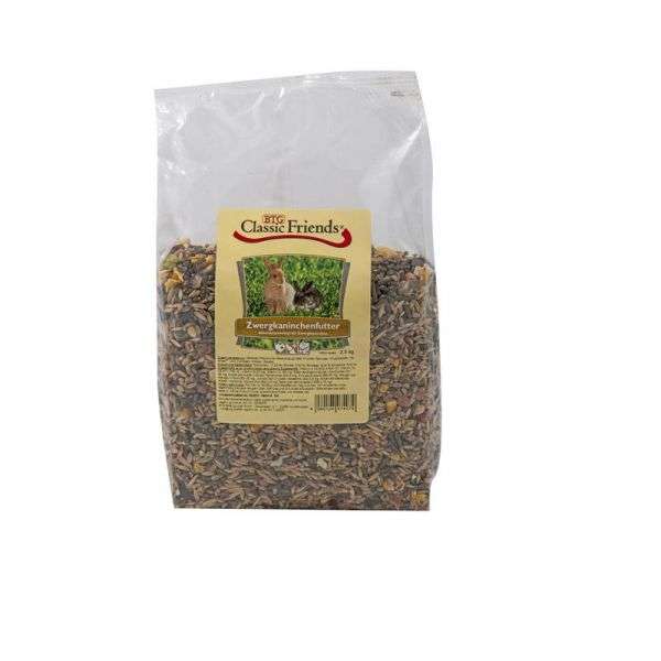 Classic Friends Zwergkaninchenfutter 1kg - 1 kg